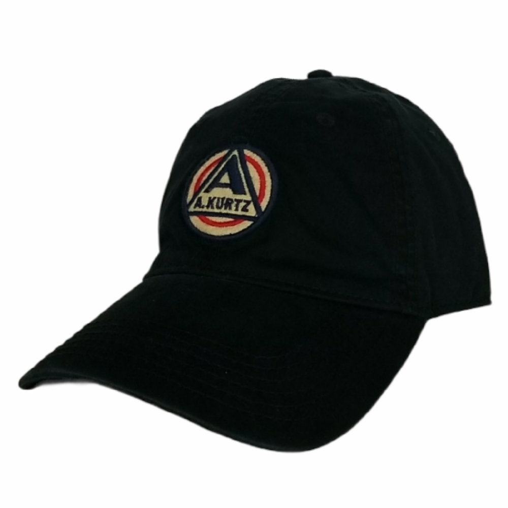 A.Kurtz A.KURTZ Black Patch Flex Baseball Cap OSFA